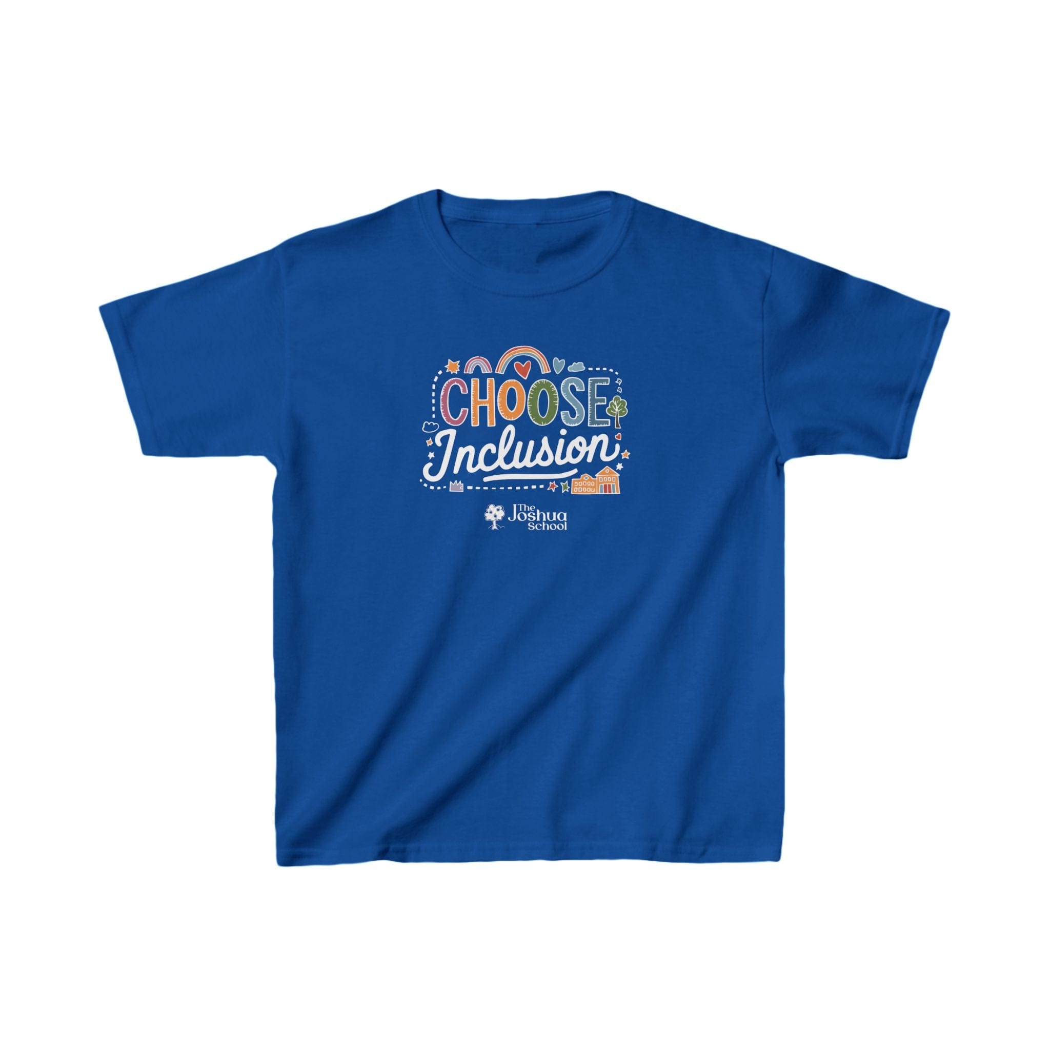 Autism Kids clothes - Choose Inclusions Kids T-Shirt - The Joshua School - Daily Bloom