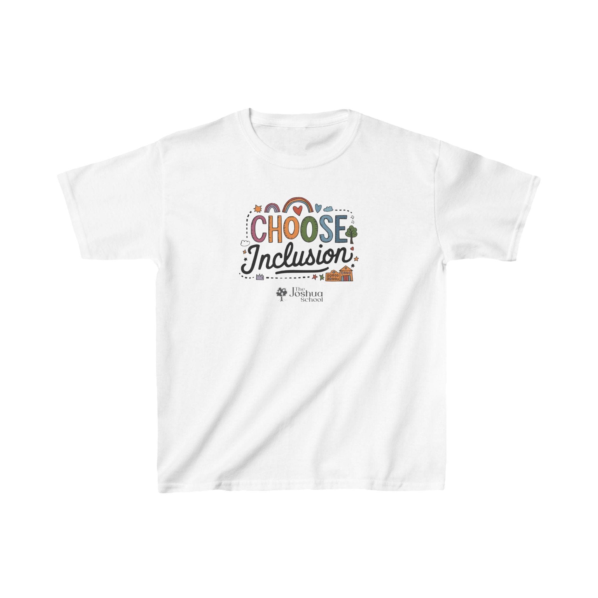 Autism Kids clothes - Choose Inclusions Kids T-Shirt - The Joshua School - Daily Bloom