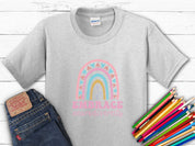 Embrace Neurodiversity Kids T-Shirt-Ash-Neurodiversity, ADHD & Autism Awareness & Acceptance Kids clothes by Daily Bloom
