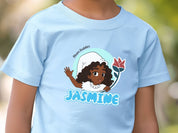 Jasmine Profile Picture - Bloom Buddies Kids T-Shirt-Neurodiversity, ADHD & Autism Awareness & Acceptance Kids clothes by Daily Bloom