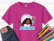 Jasmine Profile Picture - Bloom Buddies Kids T-Shirt-Heliconia-Neurodiversity, ADHD & Autism Awareness & Acceptance Kids clothes by Daily Bloom