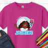 Autism Kids clothes - Jasmine Profile Picture - Bloom Buddies Kids T-Shirt - Daily Bloom