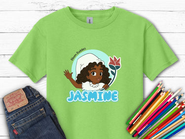 Autism Kids clothes - Jasmine Profile Picture - Bloom Buddies Kids T-Shirt - Daily Bloom
