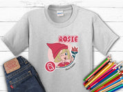 Rosie Profile Picture - Bloom Buddies Kids T-Shirt-Ash-Neurodiversity, ADHD & Autism Awareness & Acceptance Kids clothes by Daily Bloom