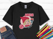 Rosie Profile Picture - Bloom Buddies Kids T-Shirt-Black-Neurodiversity, ADHD & Autism Awareness & Acceptance Kids clothes by Daily Bloom