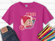 Rosie Profile Picture - Bloom Buddies Kids T-Shirt-Heliconia-Neurodiversity, ADHD & Autism Awareness & Acceptance Kids clothes by Daily Bloom
