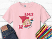 Rosie Profile Picture - Bloom Buddies Kids T-Shirt-Light Pink-Neurodiversity, ADHD & Autism Awareness & Acceptance Kids clothes by Daily Bloom