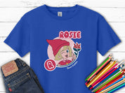 Rosie Profile Picture - Bloom Buddies Kids T-Shirt-Royal-Neurodiversity, ADHD & Autism Awareness & Acceptance Kids clothes by Daily Bloom