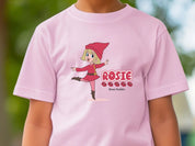 Rosie Skipping - Bloom Buddies Kids T-Shirt-Neurodiversity, ADHD & Autism Awareness & Acceptance Kids clothes by Daily Bloom