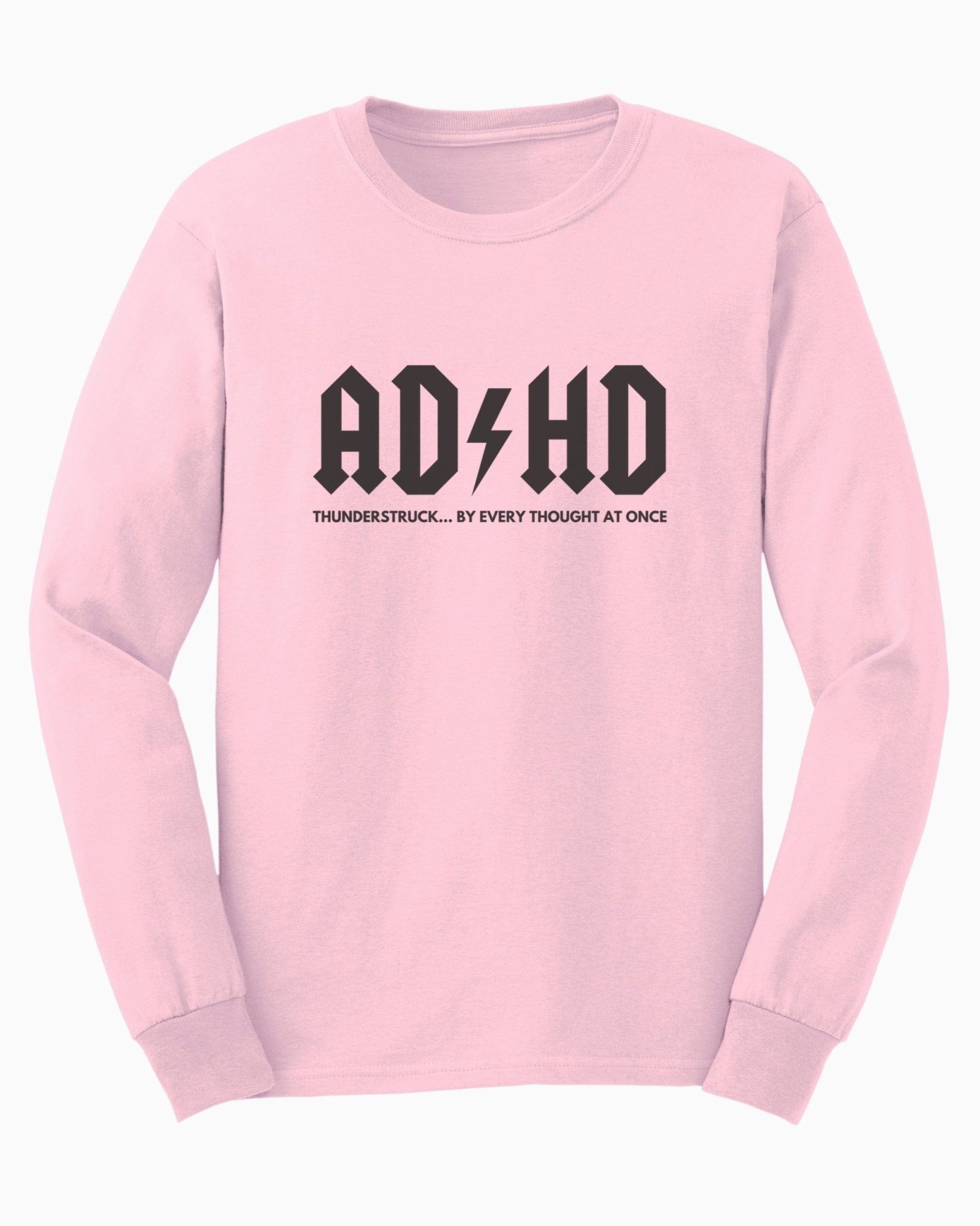 Autism Long - sleeve - AD/HD Thunderstruck Long Sleeve T-Shirt - Daily Bloom
