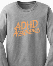 Autism Long-sleeve By Daily Bloom ADHD Acceptance Grunge Style Long Sleeve T-Shirt