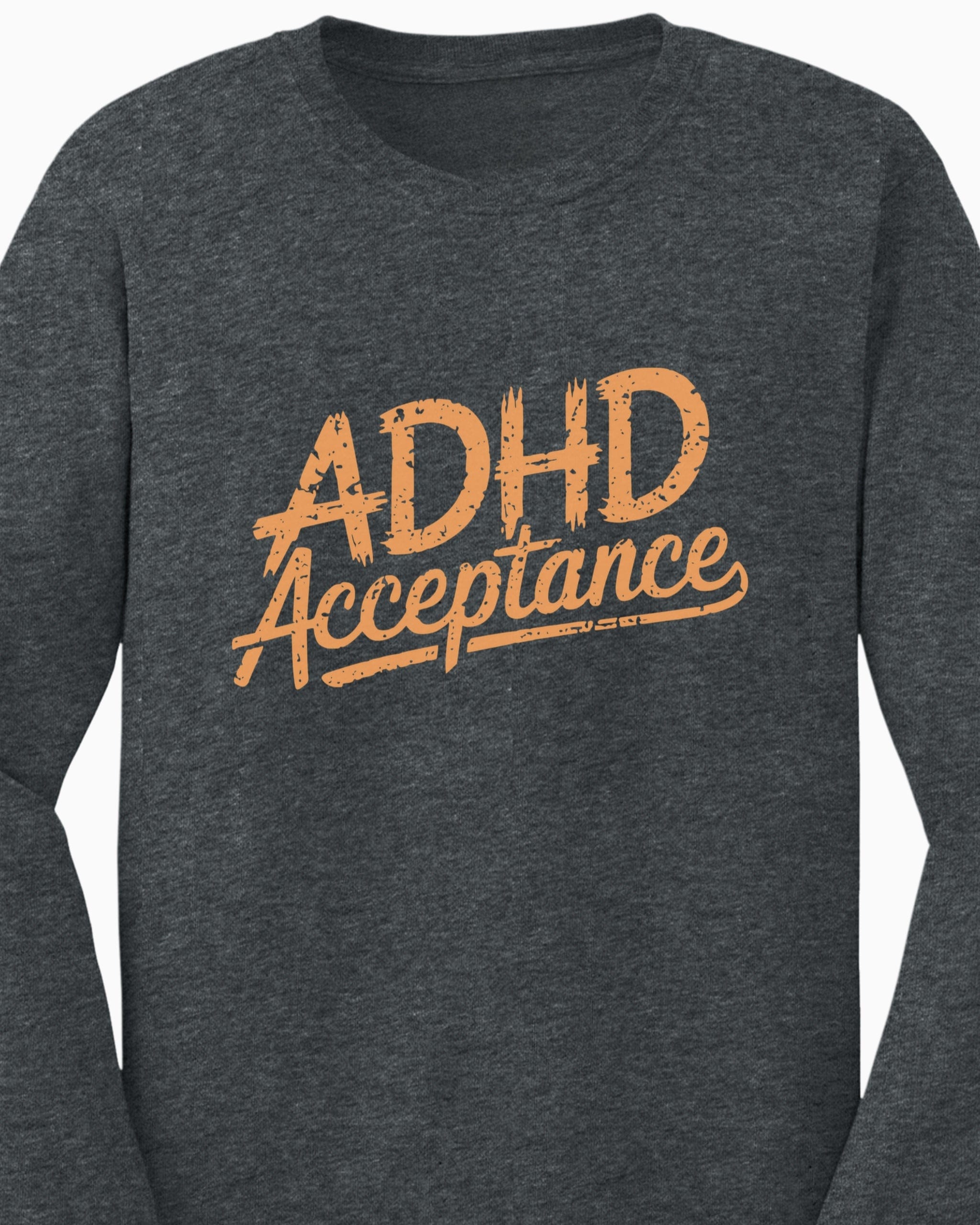 Autism Long-sleeve By Daily Bloom ADHD Acceptance Grunge Style Long Sleeve T-Shirt