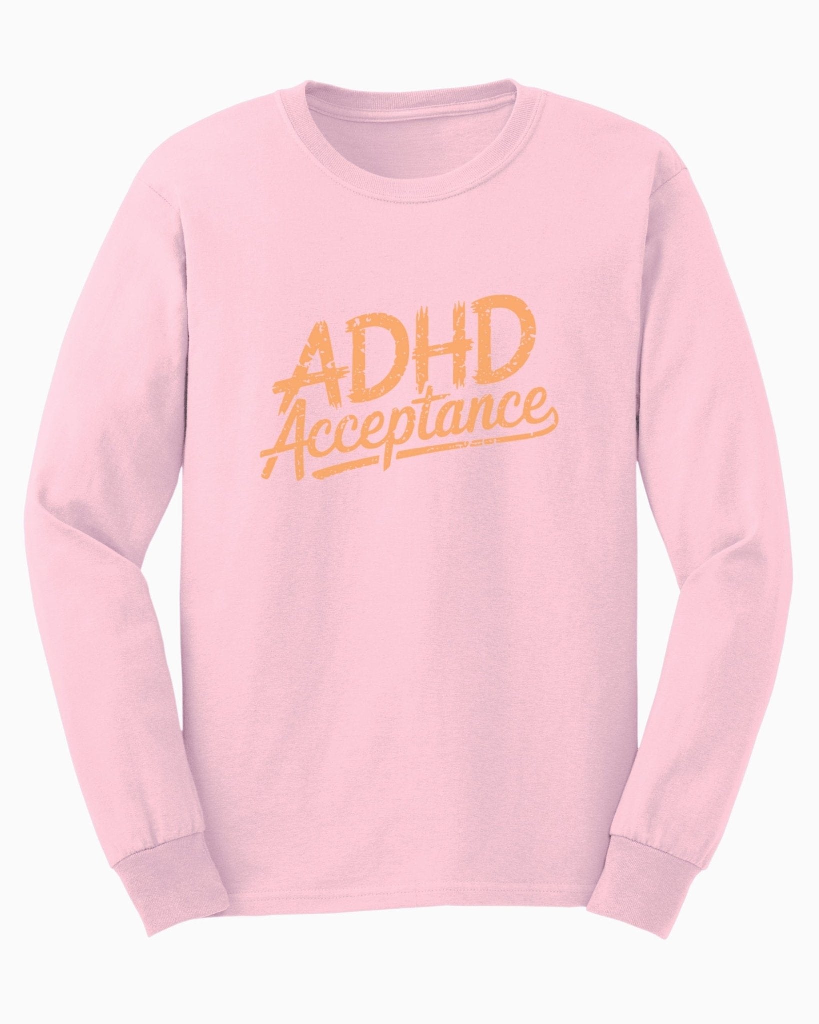 Autism Long - sleeve - ADHD Acceptance Grunge Style Long Sleeve T-Shirt - Daily Bloom