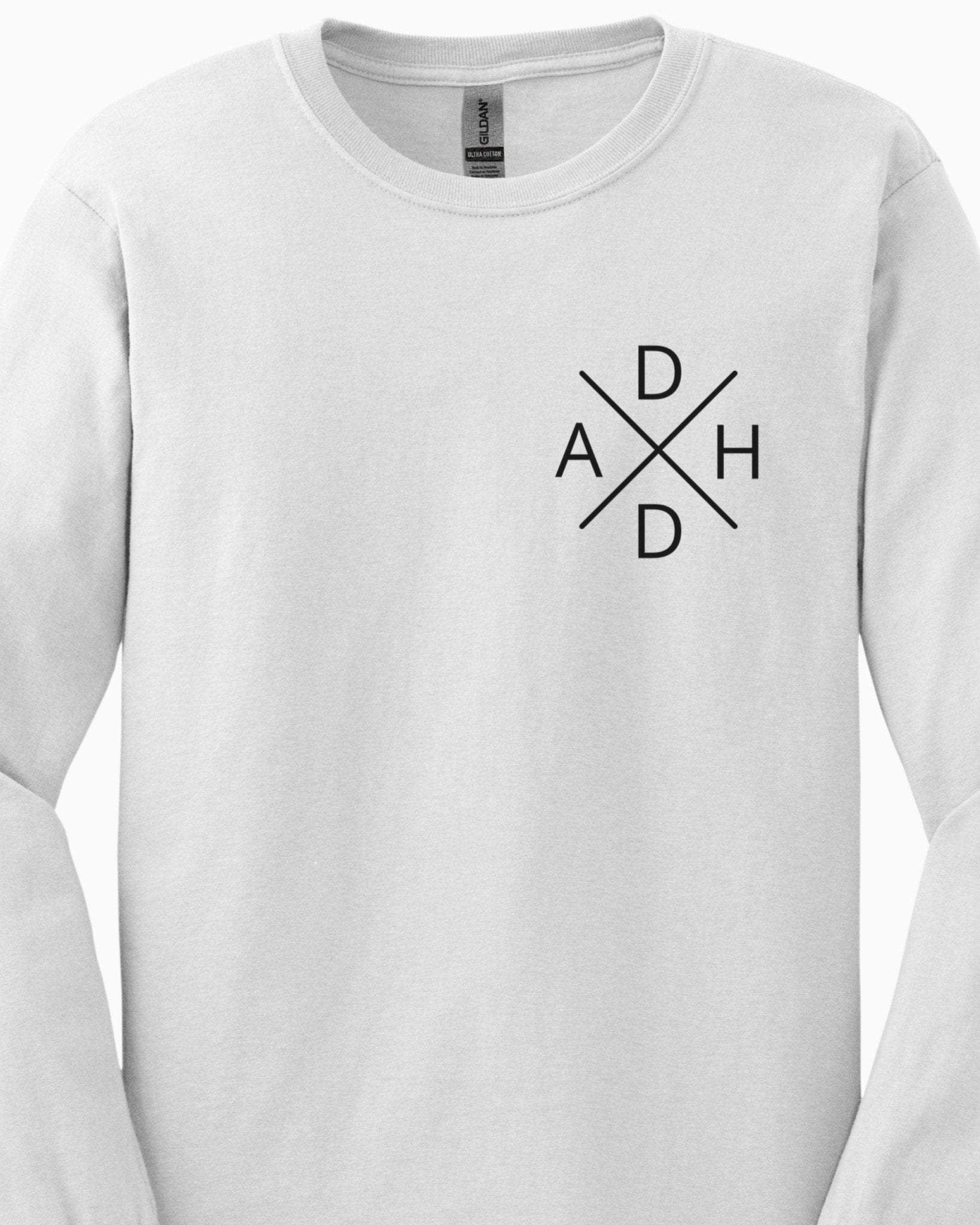 Autism Long - sleeve - ADHD Cross Long Sleeve T-Shirt - Daily Bloom
