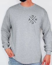 Autism Long-sleeve By Daily Bloom ADHD Cross Long Sleeve T-Shirt