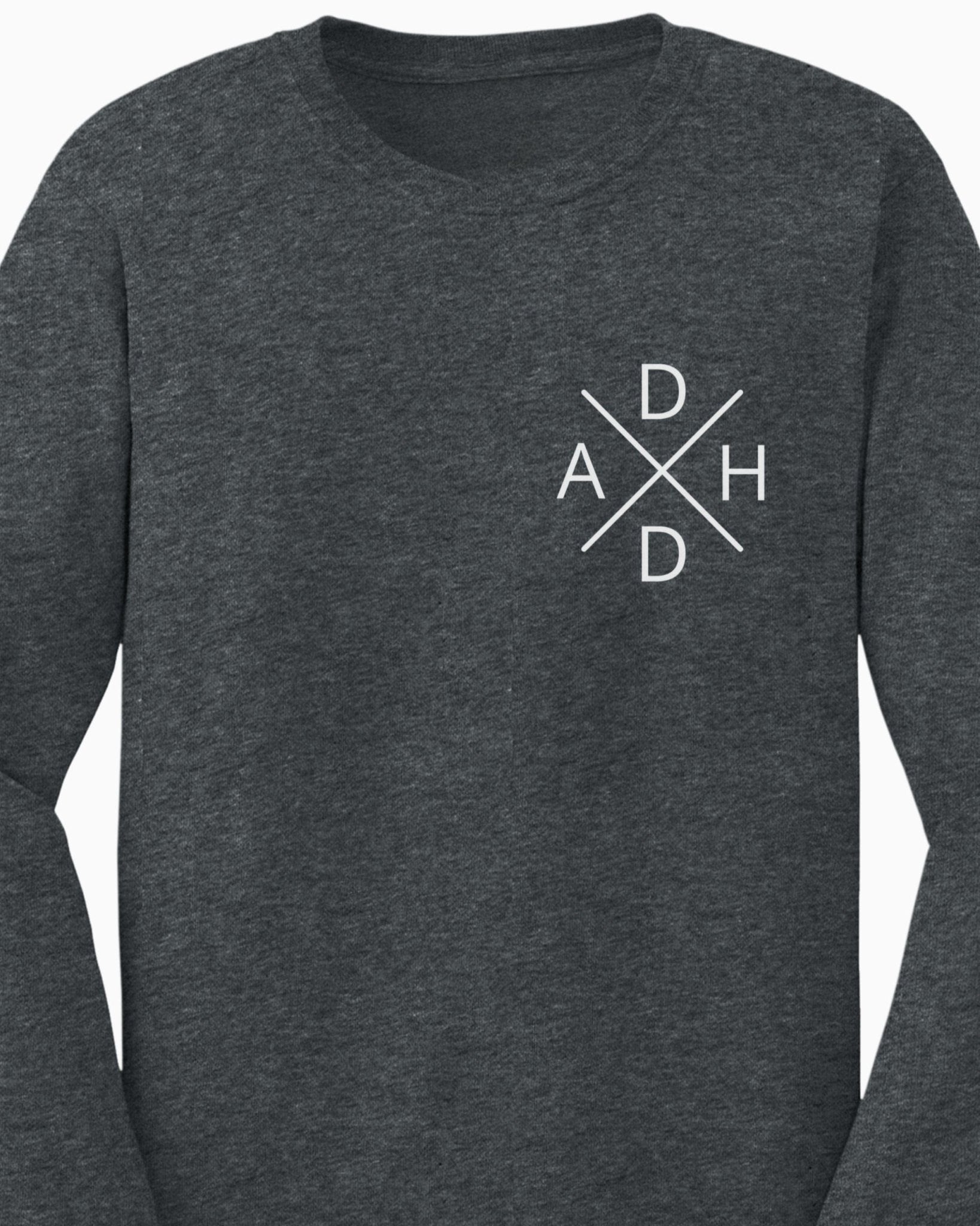 Autism Long - sleeve - ADHD Cross Long Sleeve T-Shirt - Daily Bloom