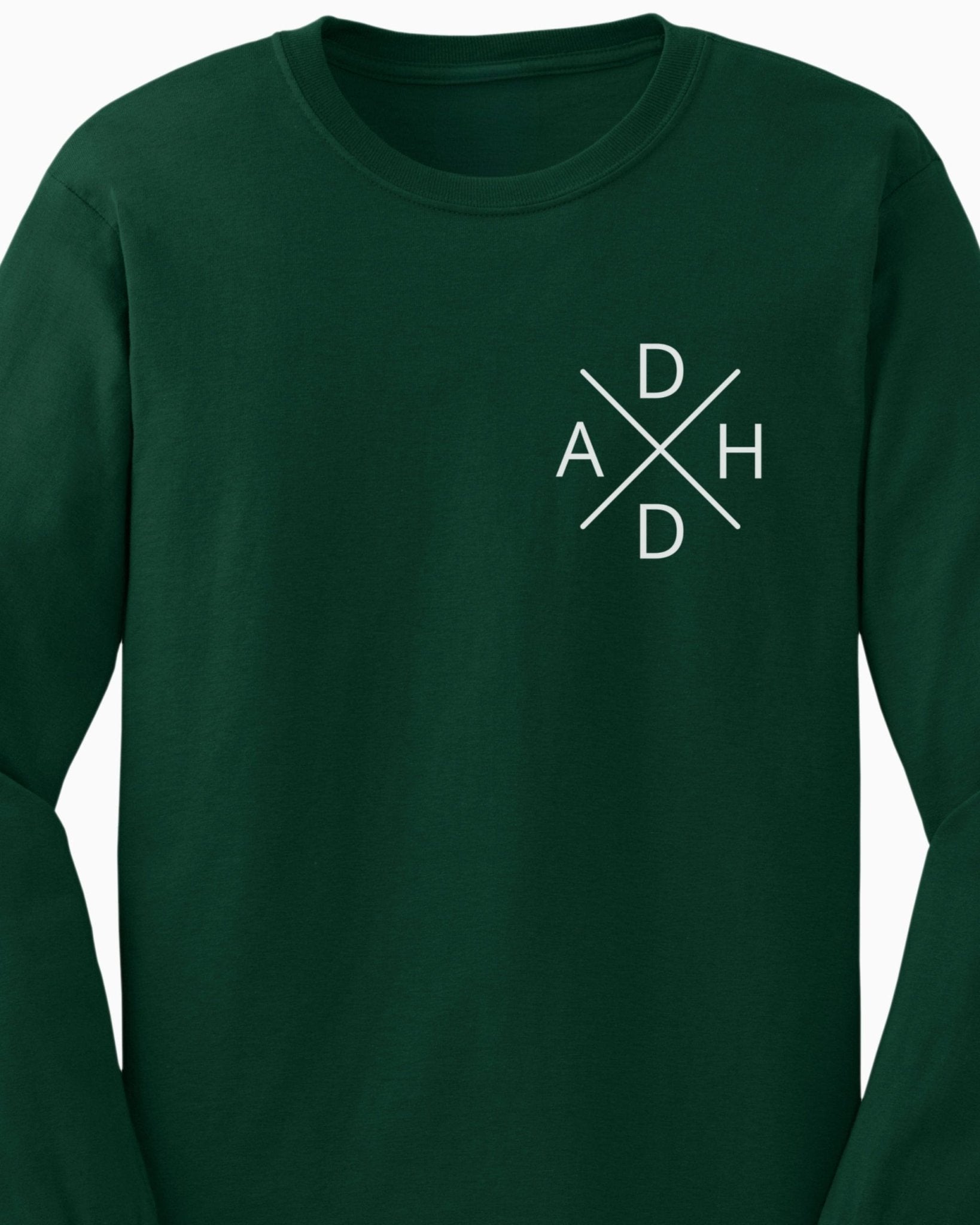 Autism Long - sleeve - ADHD Cross Long Sleeve T-Shirt - Daily Bloom