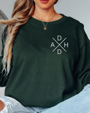 Autism Long-sleeve By Daily Bloom ADHD Cross Long Sleeve T-Shirt