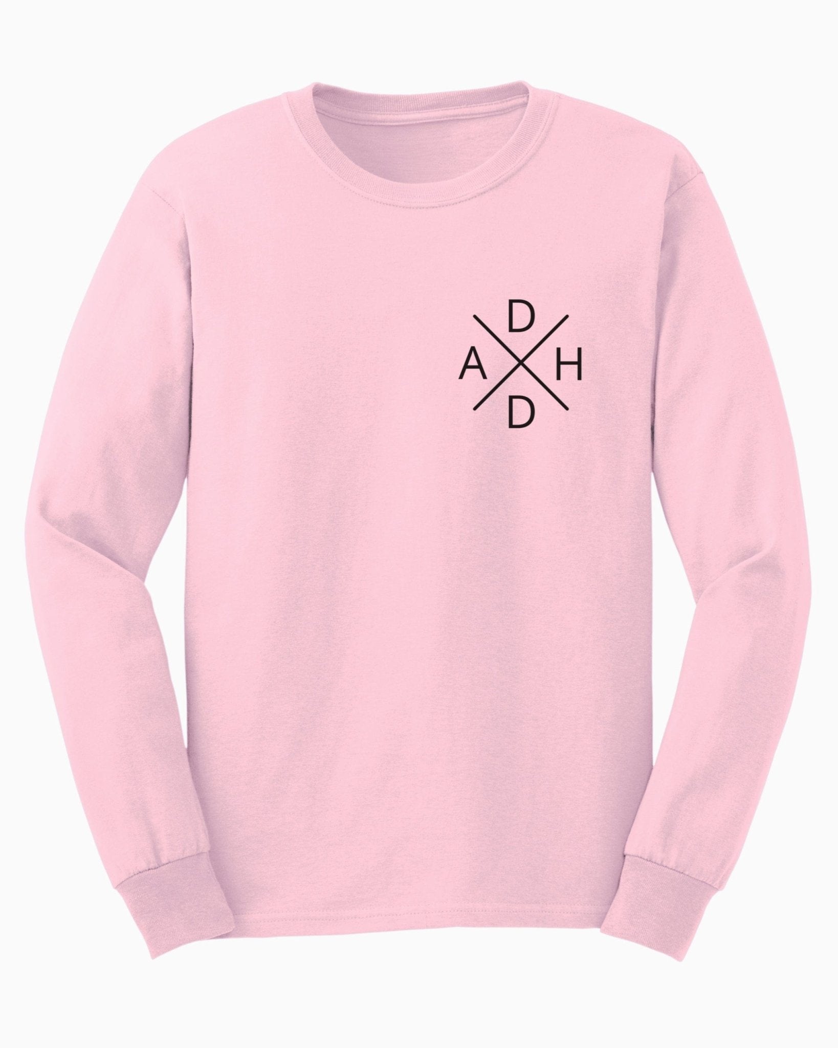 Autism Long - sleeve - ADHD Cross Long Sleeve T-Shirt - Daily Bloom