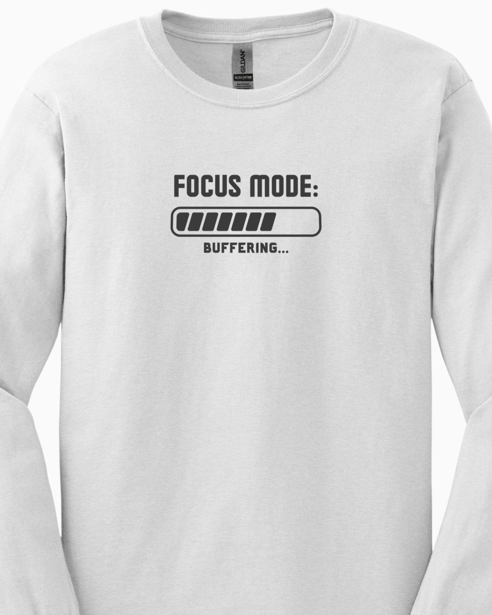 Autism Long - sleeve - ADHD Focus Mode Buffering Long Sleeve T-Shirt - Daily Bloom