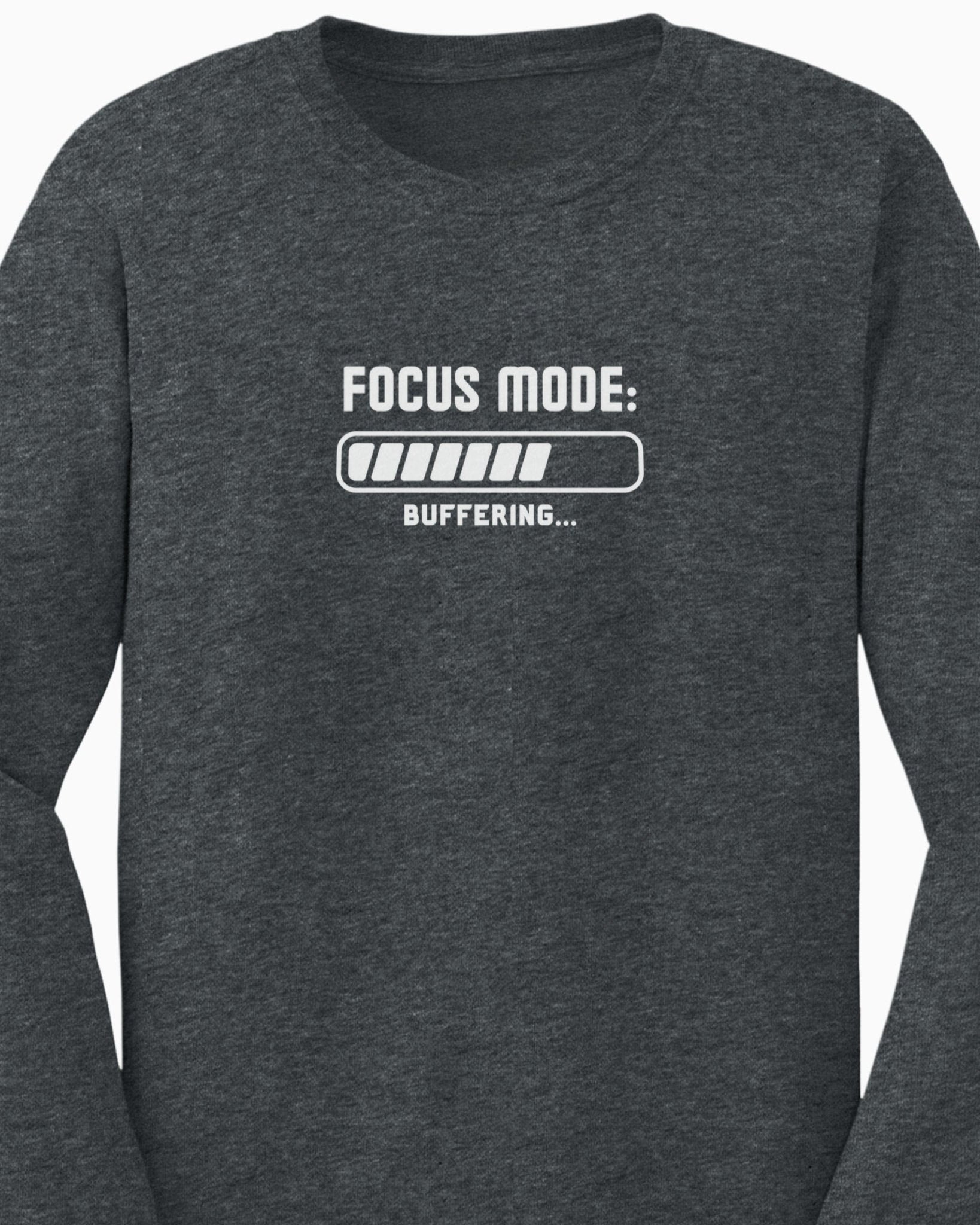 Autism Long - sleeve - ADHD Focus Mode Buffering Long Sleeve T-Shirt - Daily Bloom