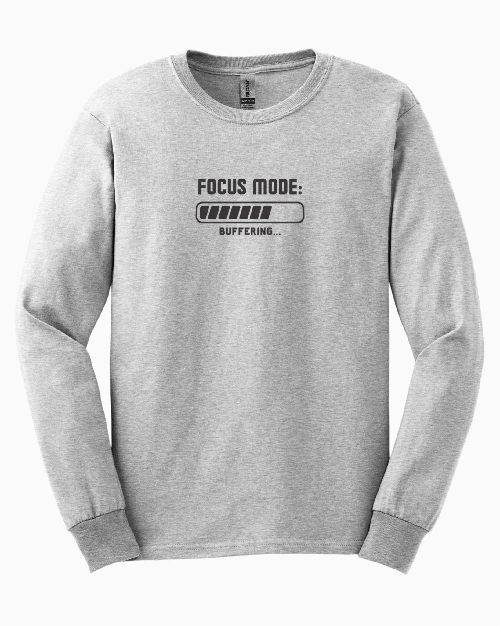 Autism Long - sleeve - ADHD Focus Mode Buffering Long Sleeve T-Shirt - Daily Bloom