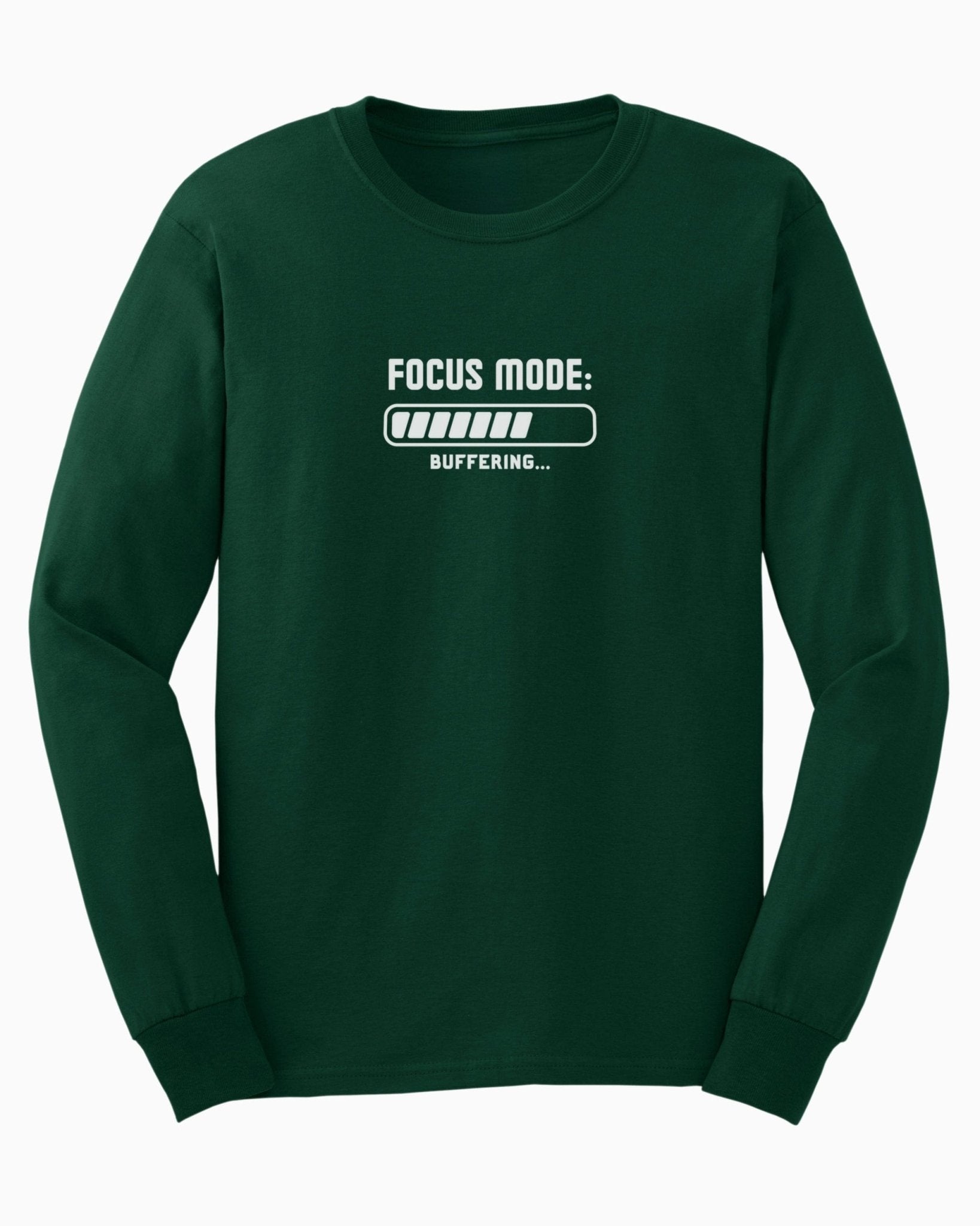 Autism Long - sleeve - ADHD Focus Mode Buffering Long Sleeve T-Shirt - Daily Bloom