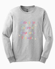 Advocate Support Empower Include Long Sleeve T-Shirt-Ash-Neurodiversity, ADHD & Autism Awareness & Acceptance Long-sleeve by Daily Bloom