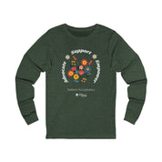 Advocate Support Empower Long Sleeve T-Shirt - The Joshua School-S-Neurodiversity, ADHD & Autism Awareness & Acceptance by Daily Bloom