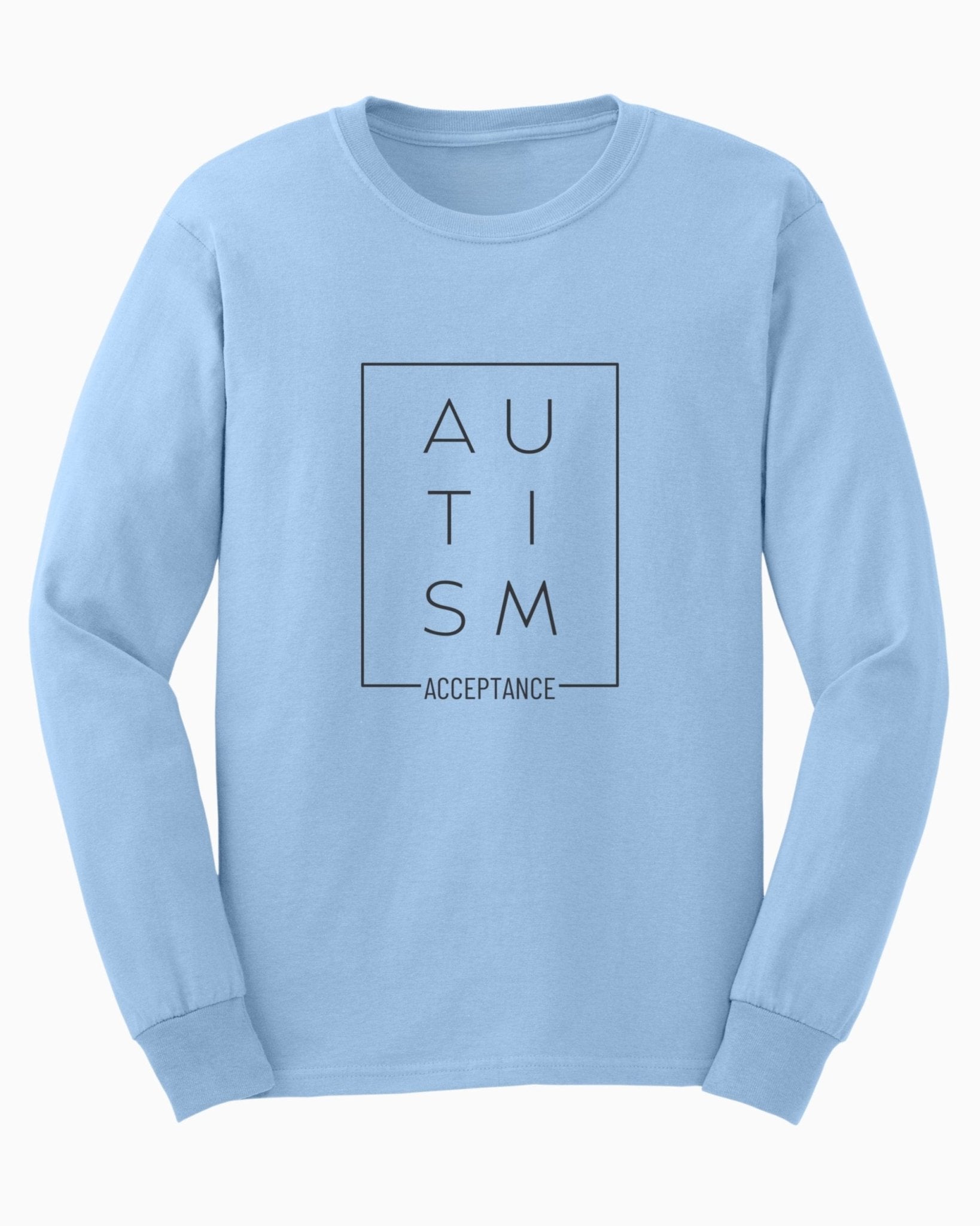 Autism Long - sleeve - Autism Acceptance Box Long Sleeve T-Shirt - Daily Bloom