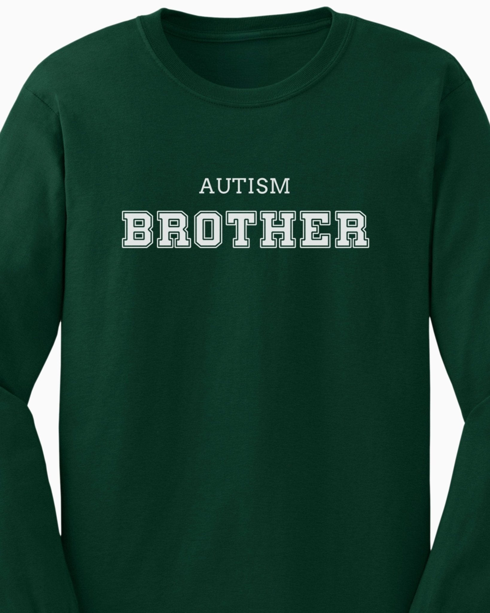 Autism Long - sleeve - Autism Brother College Long Sleeve T-Shirt - Daily Bloom