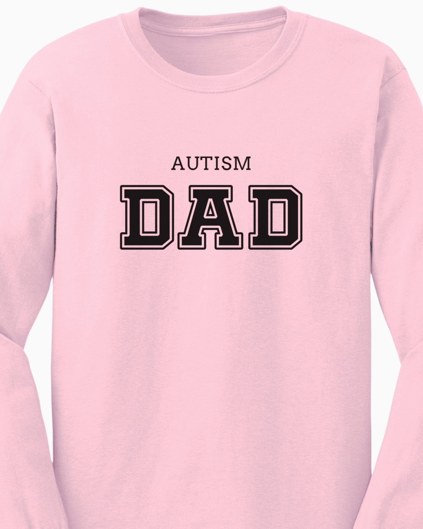 Autism Long - sleeve - Autism Dad College Long Sleeve T-Shirt - Daily Bloom