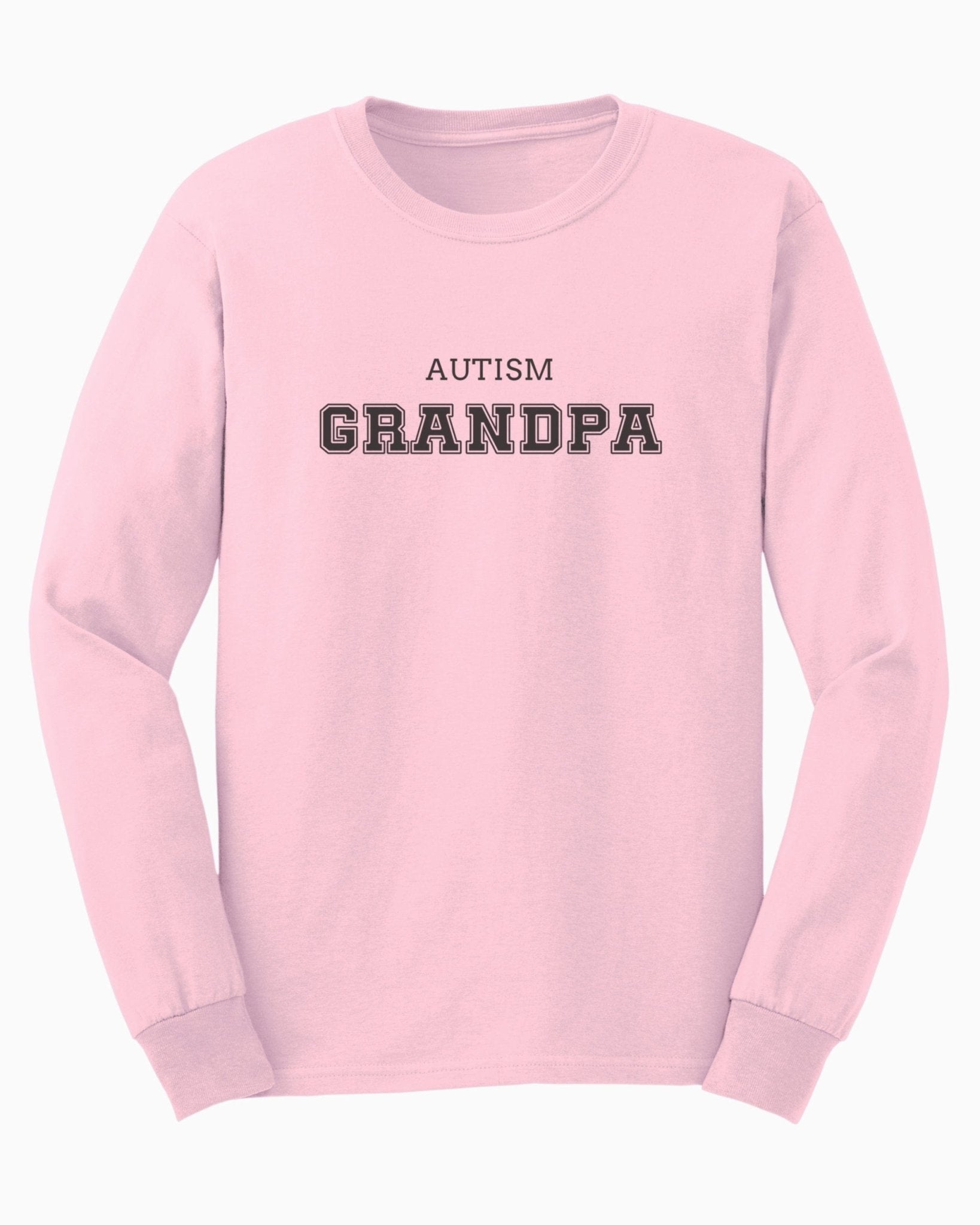 Autism Long - sleeve - Autism Grandpa College Long Sleeve T-Shirt - Daily Bloom