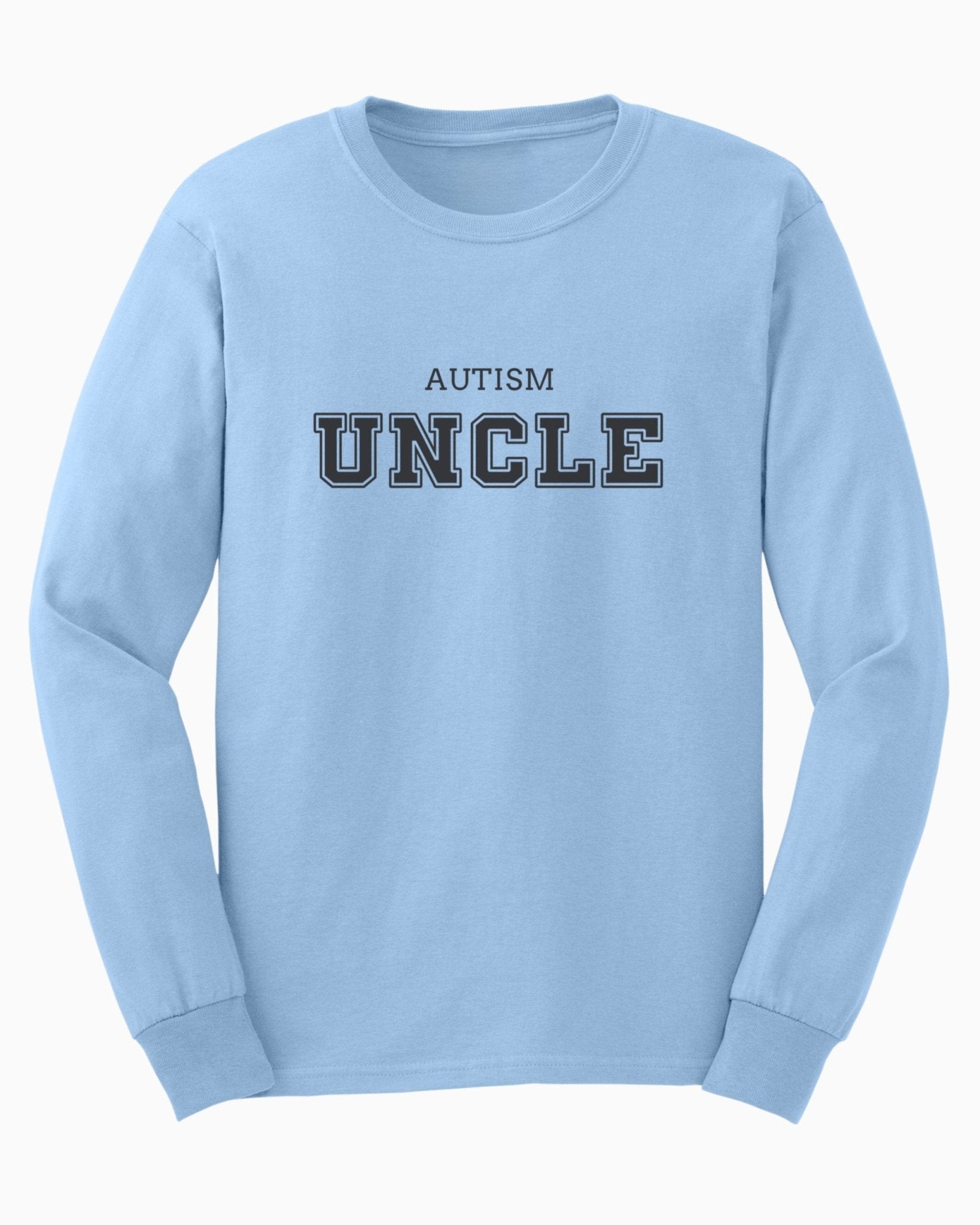 Autism Long - sleeve - Autism Uncle College Long Sleeve T-Shirt - Daily Bloom
