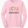 Autism Long - sleeve - BCBA - Board Certified Behavior Analyst College Style Long Sleeve T-Shirt - Daily Bloom