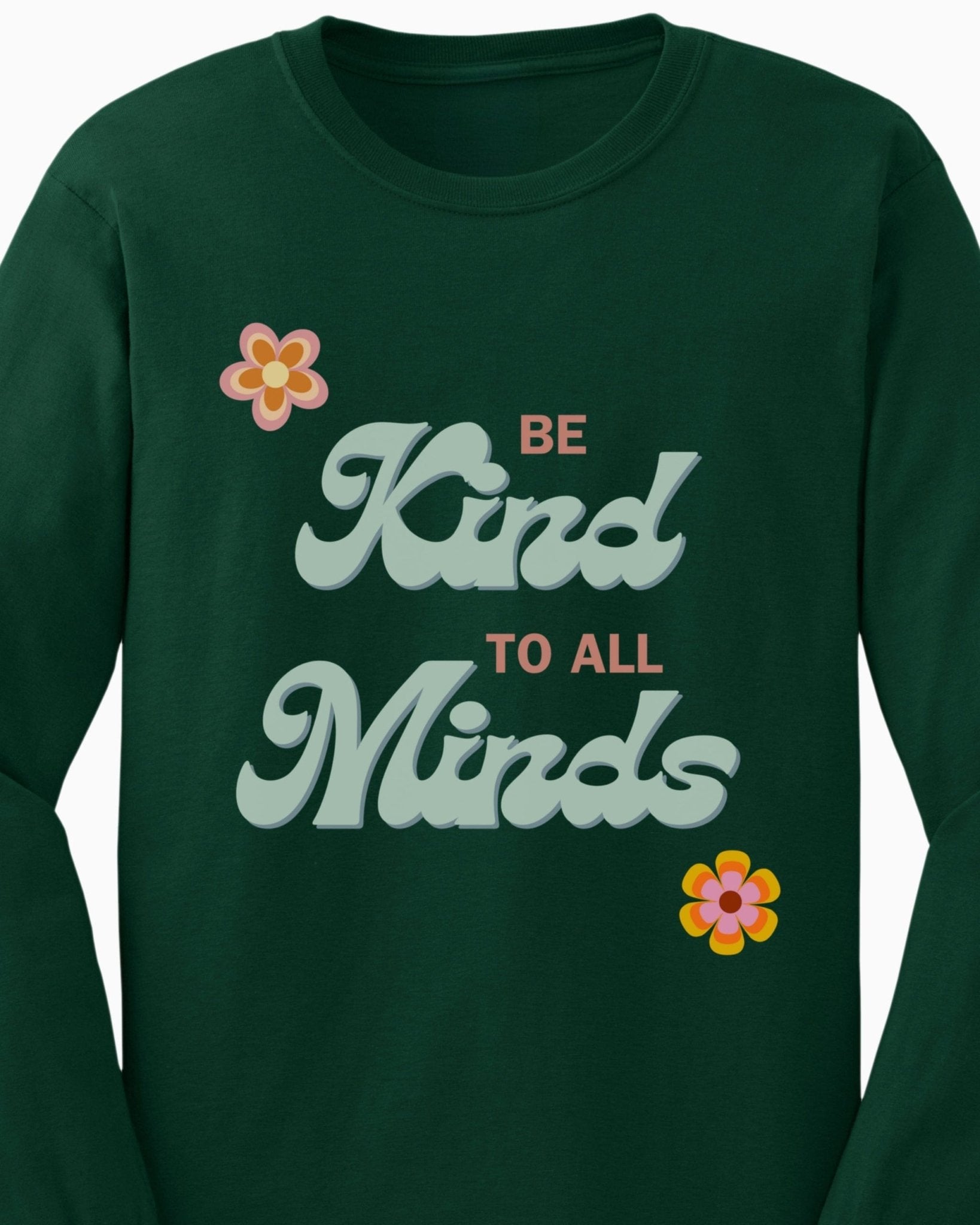 Autism Long - sleeve - Be Kind to All Minds Long Sleeve T-Shirt - Daily Bloom