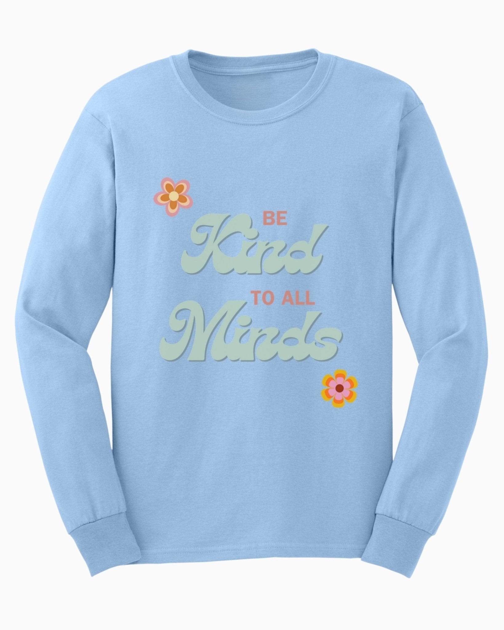 Autism Long - sleeve - Be Kind to All Minds Long Sleeve T-Shirt - Daily Bloom