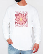 Bloom Daisy Long Sleeve T-Shirt-Neurodiversity, ADHD & Autism Awareness & Acceptance Long-sleeve by Daily Bloom