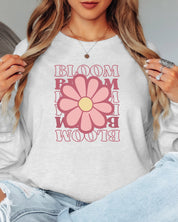Bloom Daisy Long Sleeve T-Shirt-Neurodiversity, ADHD & Autism Awareness & Acceptance Long-sleeve by Daily Bloom