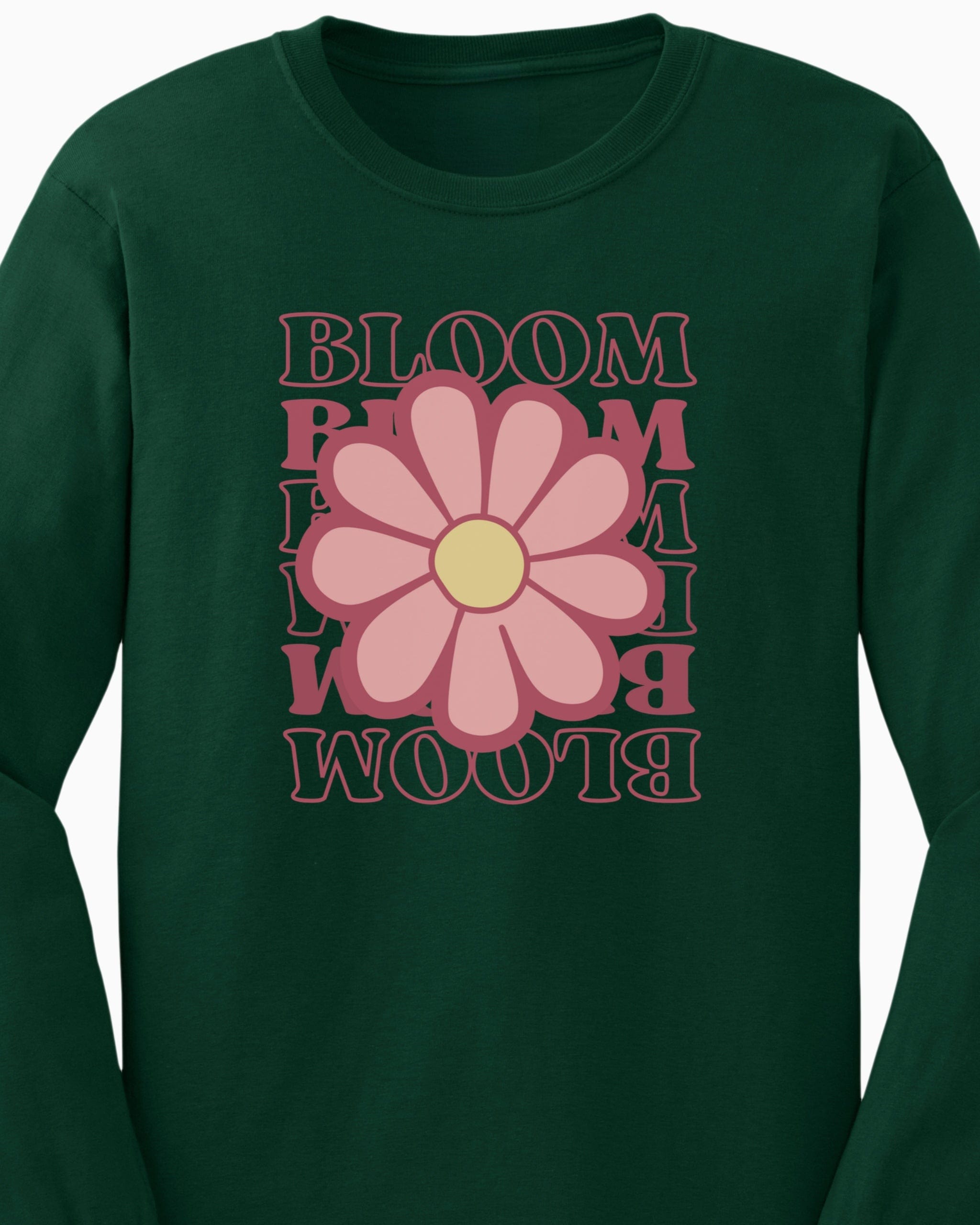 Bloom Daisy Long Sleeve T-Shirt-Neurodiversity, ADHD & Autism Awareness & Acceptance Long-sleeve by Daily Bloom