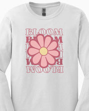 Bloom Daisy Long Sleeve T-Shirt-Neurodiversity, ADHD & Autism Awareness & Acceptance Long-sleeve by Daily Bloom