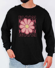 Bloom Daisy Long Sleeve T-Shirt-Neurodiversity, ADHD & Autism Awareness & Acceptance Long-sleeve by Daily Bloom