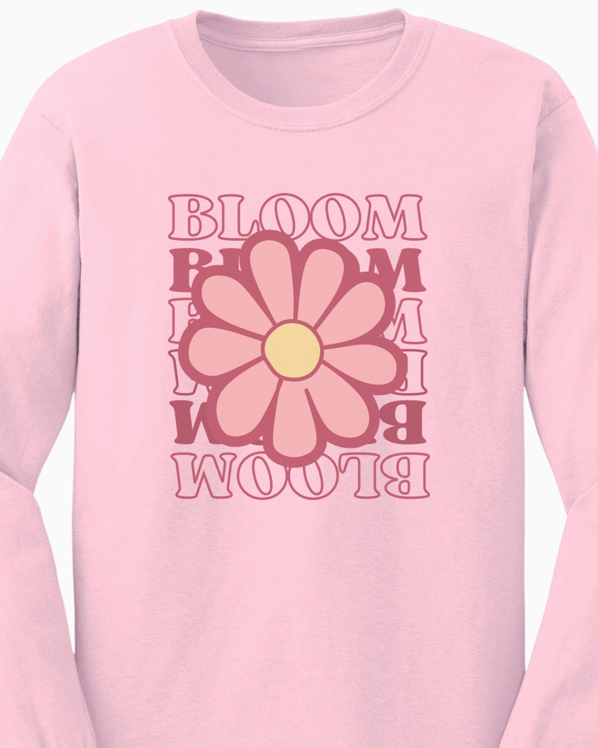 Bloom Daisy Long Sleeve T-Shirt-Neurodiversity, ADHD & Autism Awareness & Acceptance Long-sleeve by Daily Bloom