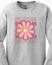 Bloom Daisy Long Sleeve T-Shirt-Neurodiversity, ADHD & Autism Awareness & Acceptance Long-sleeve by Daily Bloom
