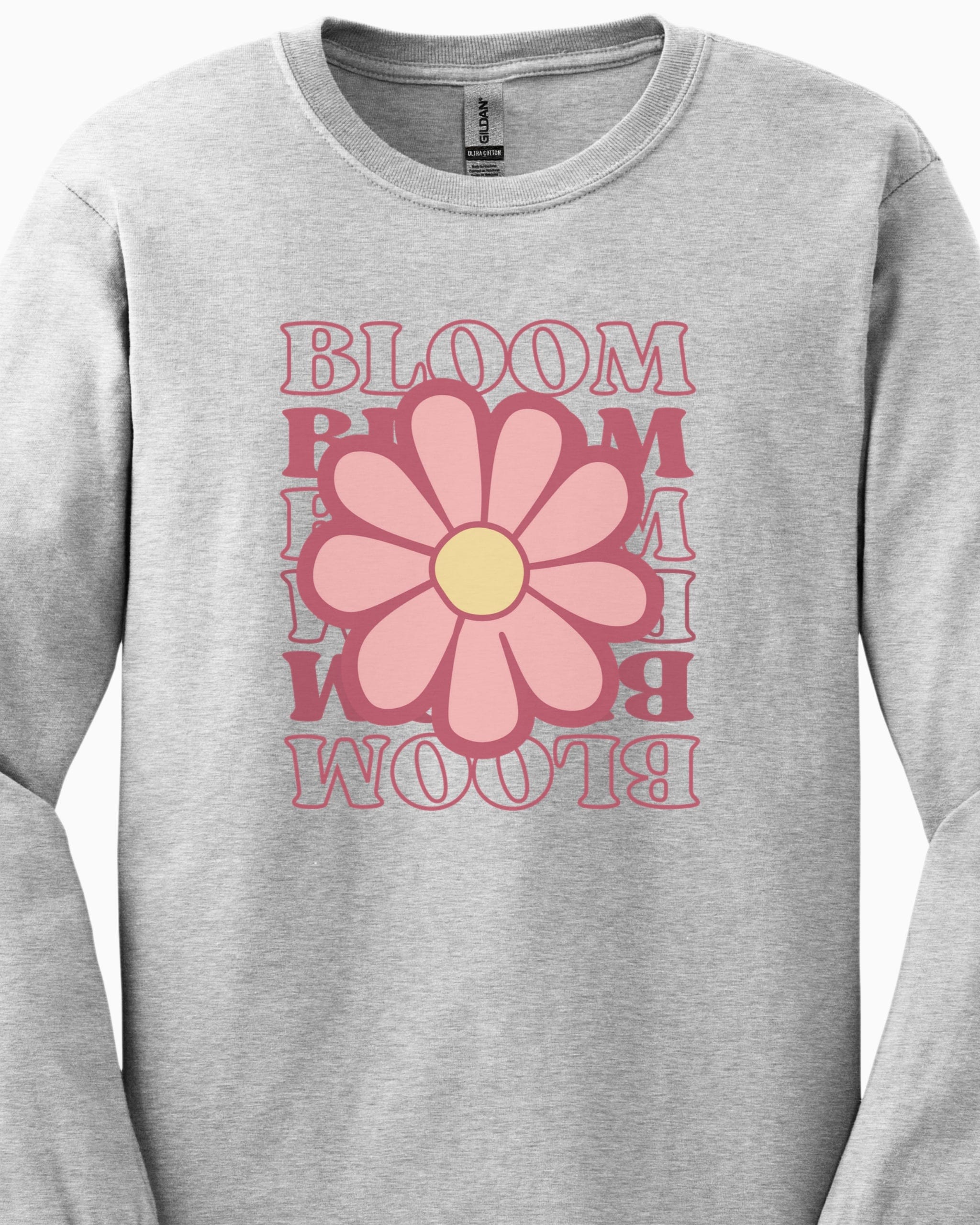 Bloom Daisy Long Sleeve T-Shirt-Neurodiversity, ADHD & Autism Awareness & Acceptance Long-sleeve by Daily Bloom