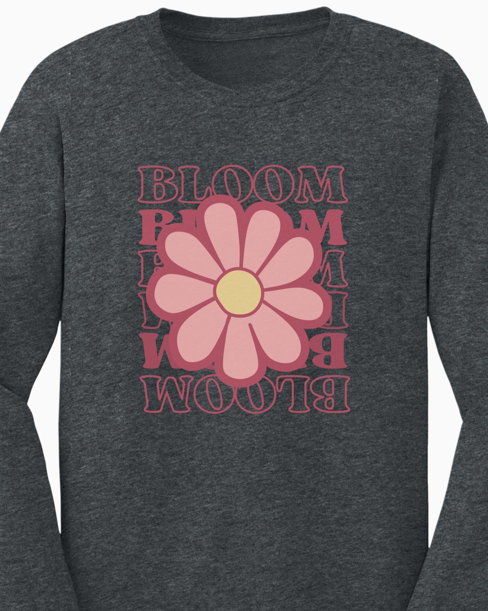 Bloom Daisy Long Sleeve T-Shirt-Neurodiversity, ADHD & Autism Awareness & Acceptance Long-sleeve by Daily Bloom