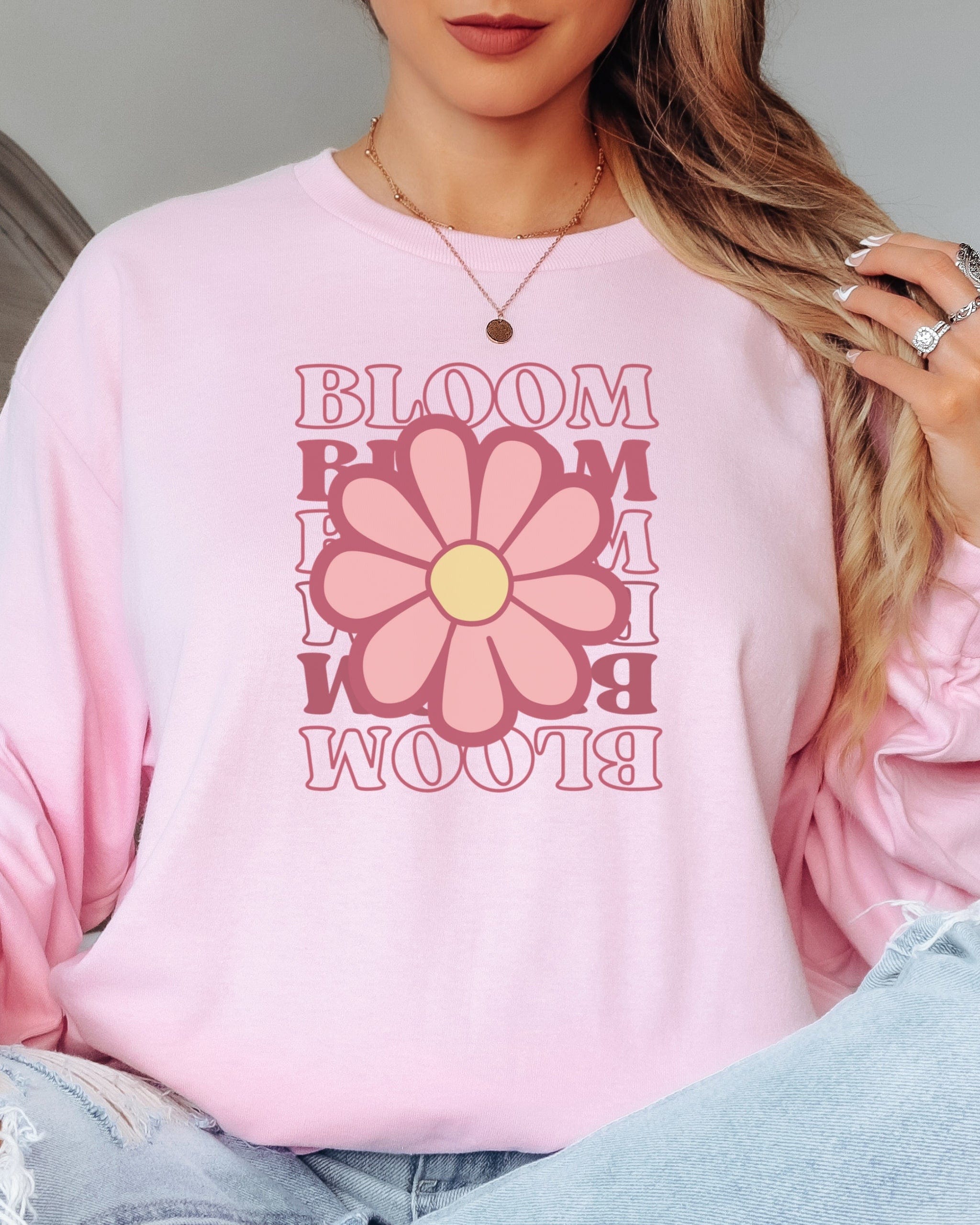 Bloom Daisy Long Sleeve T-Shirt-Neurodiversity, ADHD & Autism Awareness & Acceptance Long-sleeve by Daily Bloom