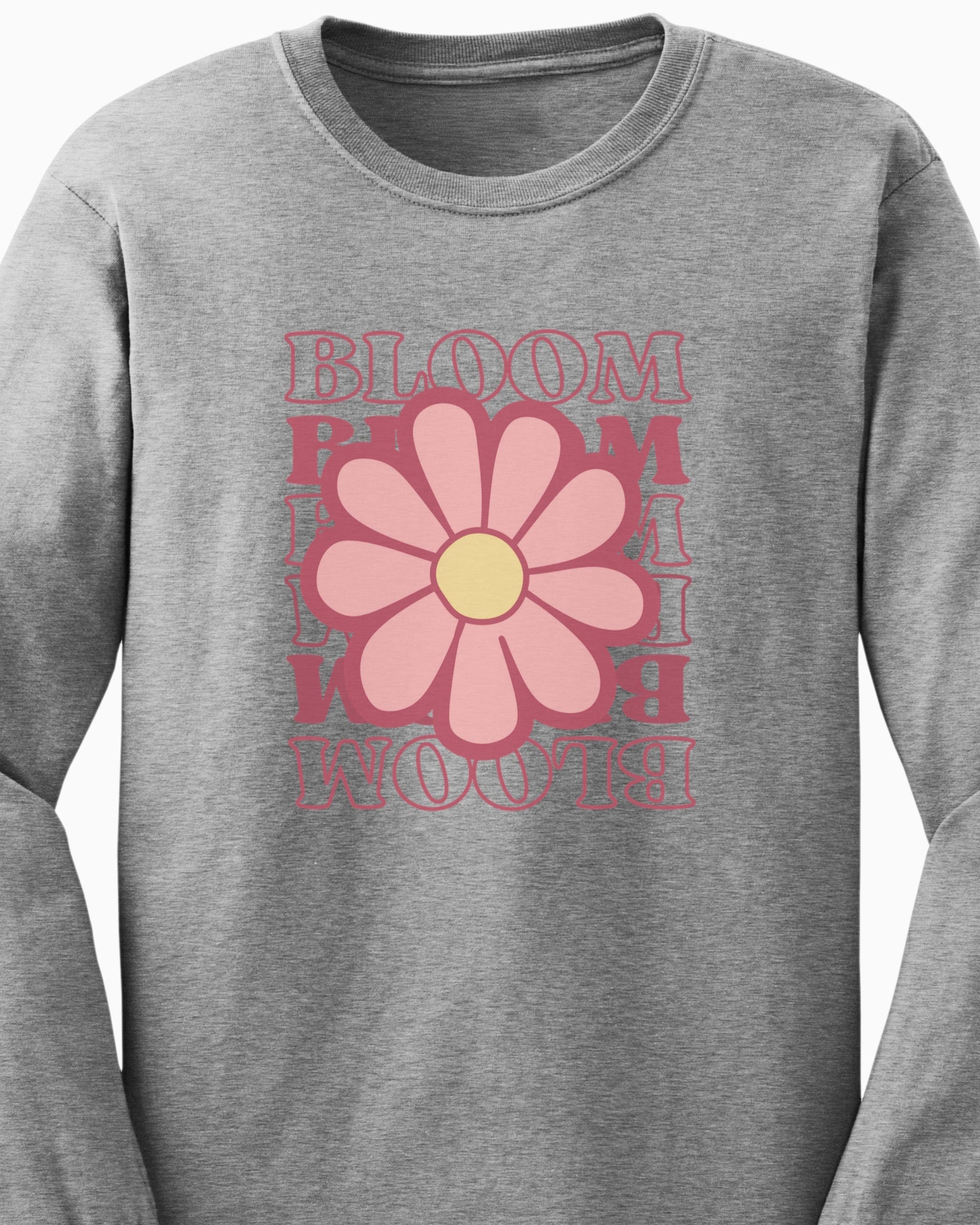 Bloom Daisy Long Sleeve T-Shirt-Neurodiversity, ADHD & Autism Awareness & Acceptance Long-sleeve by Daily Bloom