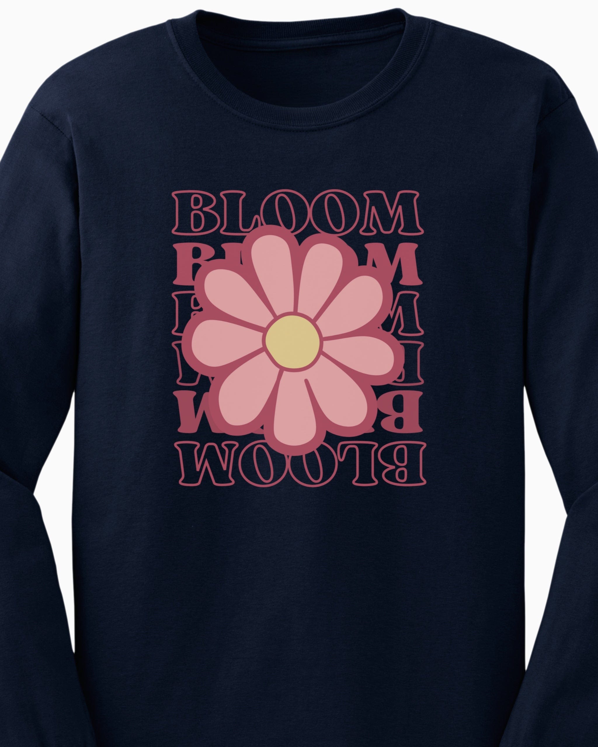 Bloom Daisy Long Sleeve T-Shirt-Neurodiversity, ADHD & Autism Awareness & Acceptance Long-sleeve by Daily Bloom
