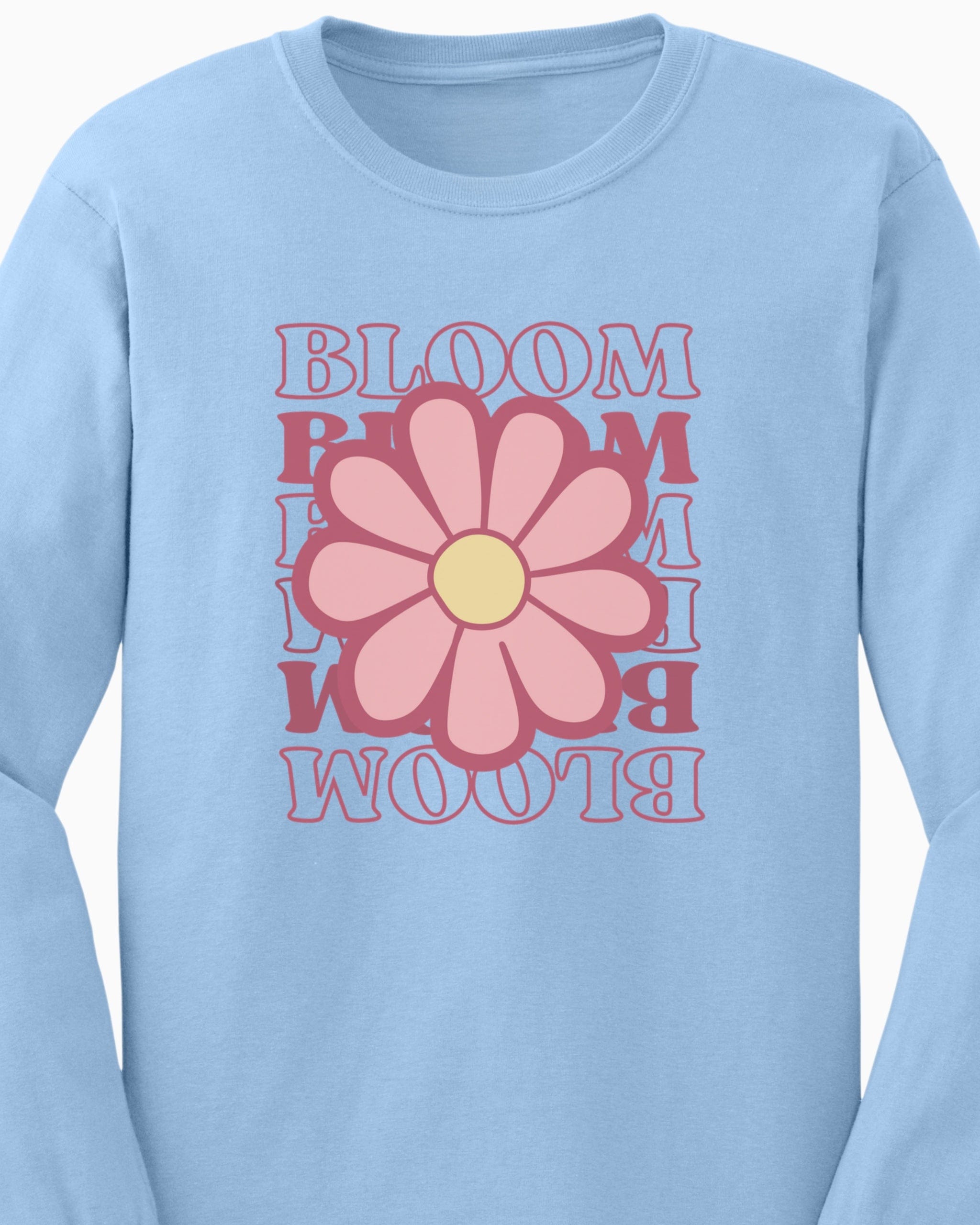 Bloom Daisy Long Sleeve T-Shirt-Neurodiversity, ADHD & Autism Awareness & Acceptance Long-sleeve by Daily Bloom